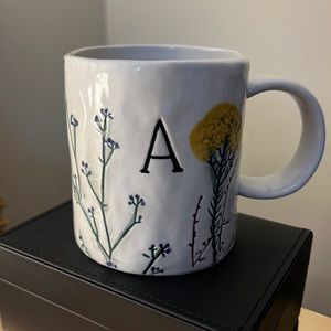 Anthropologie Initial Mug